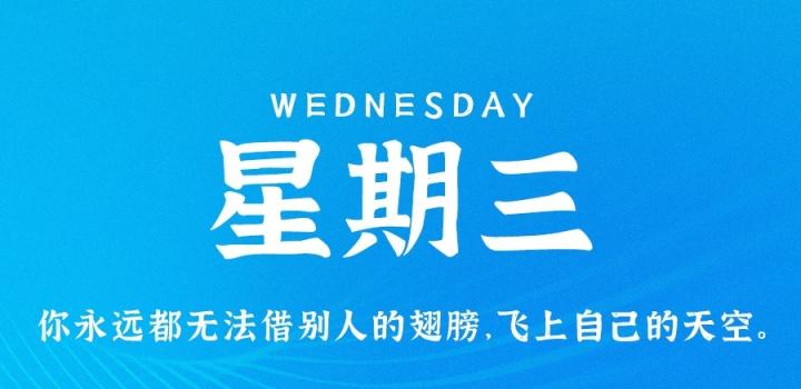 8月3日，星期三，在这里每天60秒读懂世界！-NESXO程序猿社区