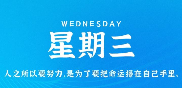 8月10日，星期三，在这里每天60秒读懂世界！-NESXO程序猿社区